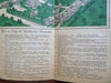 Shelburne Museum Vermont 1965 tourist promotional birds-eye view pictorial map