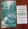 Franconia Notch New Hampshire Flume Gorge 1950s tourism lot x 2 pictorial maps