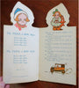 Peek-a-Boo Bess Dutch girl 1927 novelty shaped children's book early autos taxi