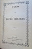 Christian Hymnal for Young Children Songs of Worship 1867 old book