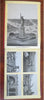 New York City Manhattan Statue of Liberty 1880's souvenir album street scenes