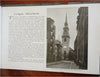 Lexington & Concord Massachusetts 1903 illustrated souvenir album w/ map