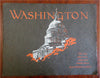 Washington D.C. B&O Railroad 1927 promotional souvenir album vintage advert