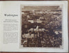 Washington D.C. B&O Railroad 1927 promotional souvenir album vintage advert
