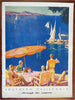 Southern California Promotional c. 1935 art deco style photos Tourism Magazine