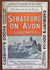 Stratford-Upon-Avon Shakespeare Home 1897 Victorian travel guide w/ map