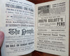 Stratford-Upon-Avon Shakespeare Home 1897 Victorian travel guide w/ map