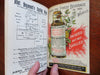 Stratford-Upon-Avon Shakespeare Home 1897 Victorian travel guide w/ map