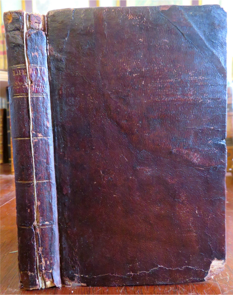 Col. James Gardiner British Officer Battle of Prestonpans 1796 leather book