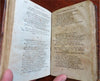 Col. James Gardiner British Officer Battle of Prestonpans 1796 leather book