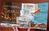 Reno Nevada Promotional Tourism Brochure c. 1950's illustrated tourist advert
