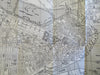 Boston Massachusetts 1946 Detailed Street Plan folding tourism brochure