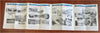 Canada Canadian Railways United States 1926 Illustrated Vacation Map Brochure