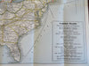 Canada Canadian Railways United States 1926 Illustrated Vacation Map Brochure