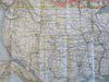 Canada Canadian Railways United States 1926 Illustrated Vacation Map Brochure