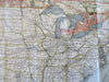 Canada Canadian Railways United States 1926 Illustrated Vacation Map Brochure