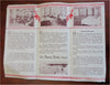 Sarasota Hotel Florida c. 1920's cartoon map illustrated travel brochure