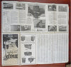 Los Angeles California 1925 City Plan pictorial Bekins moving truck storage