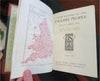 History of England 1907 J.R. Green illustrated 4 vol. leather set w/ maps color