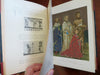History of England 1907 J.R. Green illustrated 4 vol. leather set w/ maps color