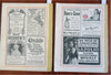 St. Nicholas Magazine 1909 WW Denslow art x 2 illustrated children's periodicals