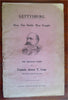 Gettysburg Pennsylvania Civil War Battle c. 1900 James T. Long Narrative book