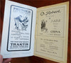Paris Tourist Brochure w/ city plan map 1920's travel guide vintage advertising