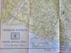 Paris Tourist Brochure w/ city plan map 1920's travel guide vintage advertising