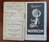 Stockholm Sweden Tourist Ephemera Lot x 4 c. 1930's souvenir items w/ city map