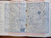 Boston Massachusetts Auto Tours 1914 Vintage promo brochure w/ map