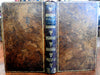 Mason's Poems collected w/ engraved portrait 1805 fine 19th century leather book