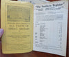 British Travel Guides English Railways Hotels 1934 Lot x 3 Travel Booklets