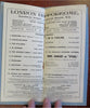London Hippodrome Circus Advertisement c. 1910's promotional brochure period ads
