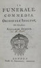 Funeral Sir Richard Steele w/ La Congiura di Bruto Sebastiano 1733-42 rare book