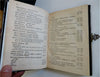 Christian Hymnal Protestant Church of Baden Germany 1876 velvet book metal clasp