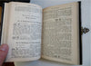 Christian Hymnal Protestant Church of Baden Germany 1876 velvet book metal clasp