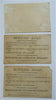 Charles Dickens 1875 Miners Soap Trade Cards Pickwick Series characters Lot x 3