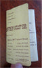 Boston City Plan 1895 Christian Endeavor Convention promo pocket folding map