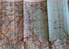 Cyclist's Road Map Norfolk County Massachusetts South Shore 1905-15 pocket map
