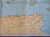 Roadways of Europe Weimar Germany France Italy 1919-35 linen backed large map