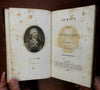 Letters of Junius 1810 British political tracts George III old leather book