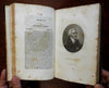 Letters of Junius 1810 British political tracts George III old leather book