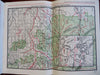 National Forest Dude Ranch Vacations Yellowstone Bitterroot Mts. 1930s w/ 6 maps