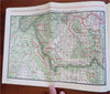 National Forest Dude Ranch Vacations Yellowstone Bitterroot Mts. 1930s w/ 6 maps