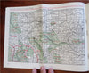 National Forest Dude Ranch Vacations Yellowstone Bitterroot Mts. 1930s w/ 6 maps