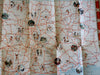 John Held Jr. artwork 1935 Connecticut State Map Tercentenary Souvenir