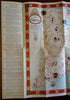 John Held Jr. artwork 1935 Connecticut State Map Tercentenary Souvenir