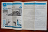 Great Lakes Cruises 1935 Season Illustrated Vintage Travel Brochure USA map