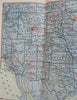 Great Lakes Cruises 1935 Season Illustrated Vintage Travel Brochure USA map