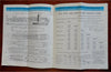 Great Lakes Cruises 1935 Season Illustrated Vintage Travel Brochure USA map